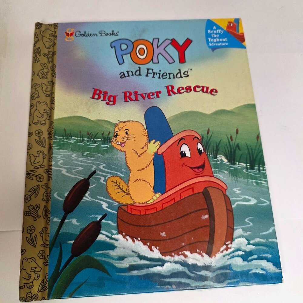 Golden Books Poky and Friends Big River Rescue Children's Book